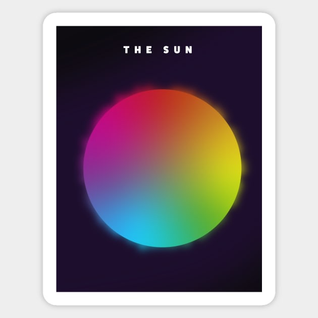 The Sun Sticker by nickemporium1